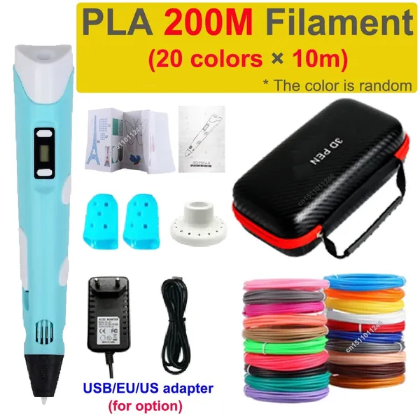 עט תלתממד לילדים עם PLA ותיק נשיאה