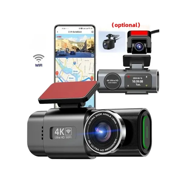 מצלמת דרך 4K עם ראיית לילה ו-Wi-Fi