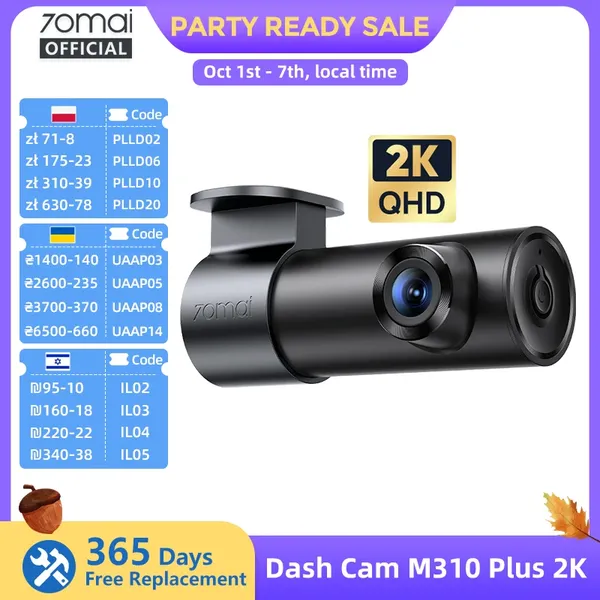 מצלמת דרך 70mai M310 2K