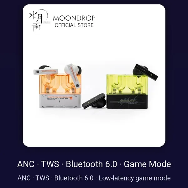 אוזניות TWS עם ביטול רעשים MOONDROP Space Travel 2