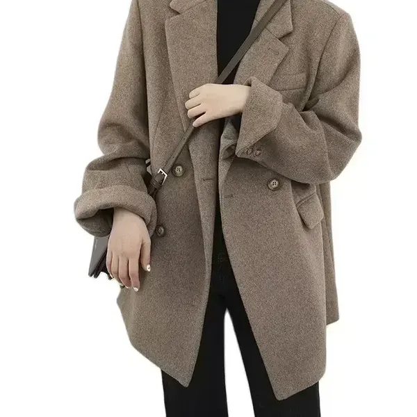 מעיל צמר אוברסייז CHIC VEN